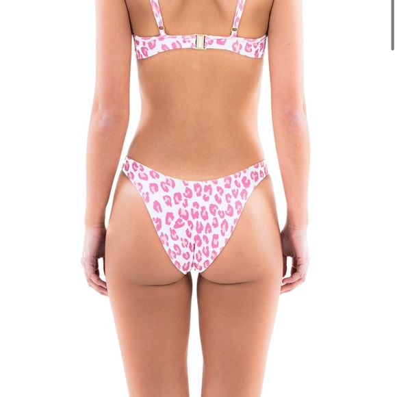 Bamba Swim Pink Leapord Bikini - Picture 2 of 4